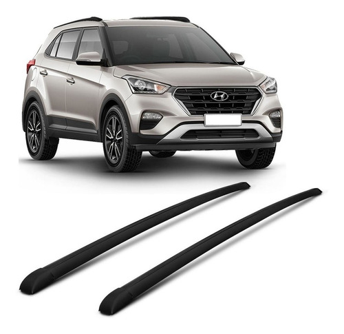 Longarina Hyundai Creta 2017 A 2020 Preto Projecar