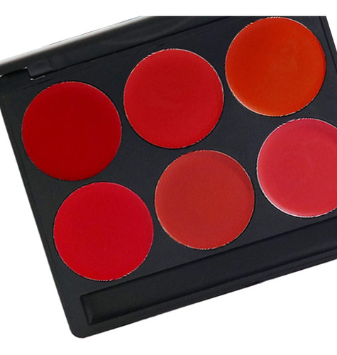 3 Paleta De Lápiz Labial De 6 Colores, Lápiz Labial Mate,