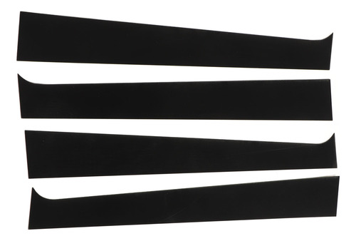 4 Postes Negros Para Postes De Puerta, Postes De Pilar B Par