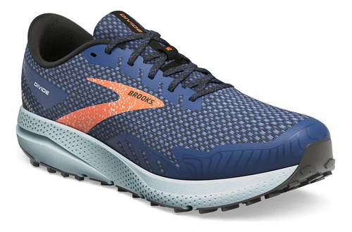 Tenis Brooks Divide 4 Hombre Azul