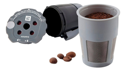 Capsulas Cafe Kcups Filtros Reusables Keurig 1.0 Y 2.0