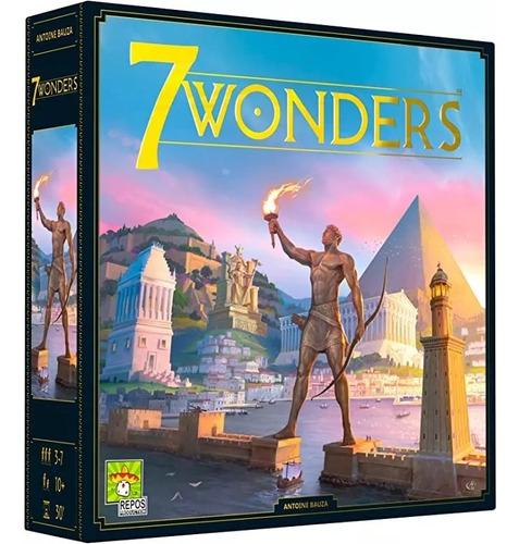 7 Wonders  - Juego De Estrategía - Inglés