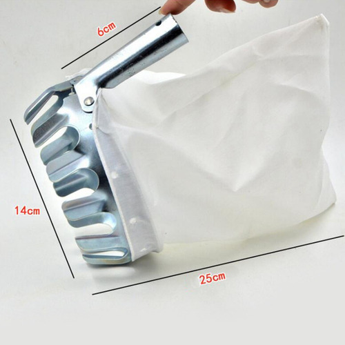 Imagen 3 de 9 de Poste Recolector De Frutas Con Canasta 14cm De Diámetro