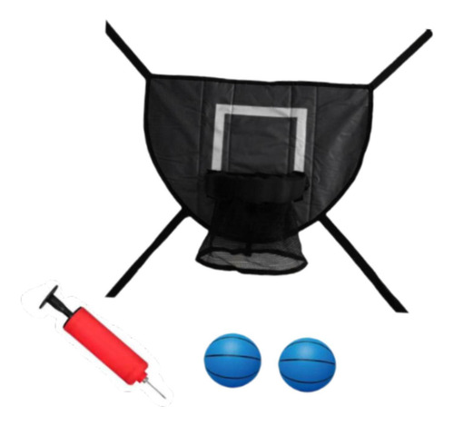 Canasta De Baloncesto Con Trampolín Para Dunking Easy, Color