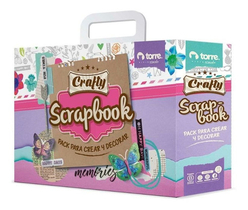 Box Scrapbook Crafty 1 Caja Torre