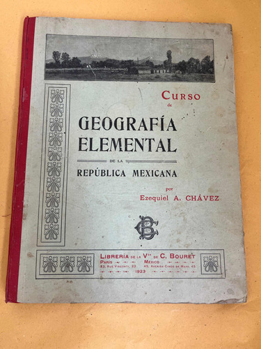 Libros Antiguos Geografía República Mexicana