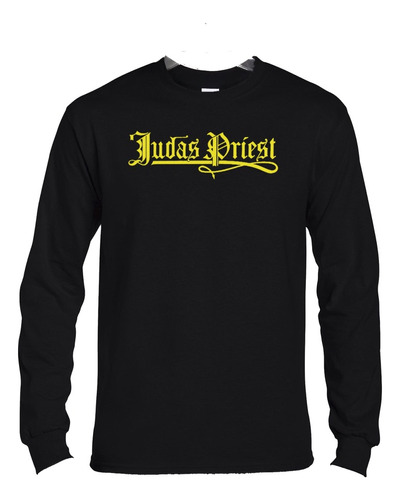 Polera Ml Judas Priest Logo Antiguo Metal Abominatron