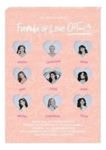 Twice Album Formula Of Love Versión Full Of Love (durazno)