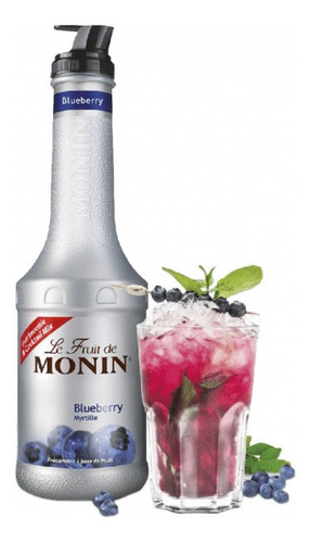 Pure De Fruta Monin Mirtilo - Blueberry 1l