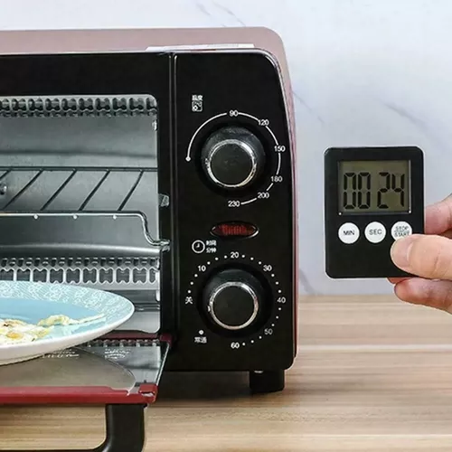 Temporizador de Cocina Minutero Mecanico con Alarma Alerta