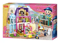 Comprar Mansion De Muñecas Village Bloque Compatible Con Lego