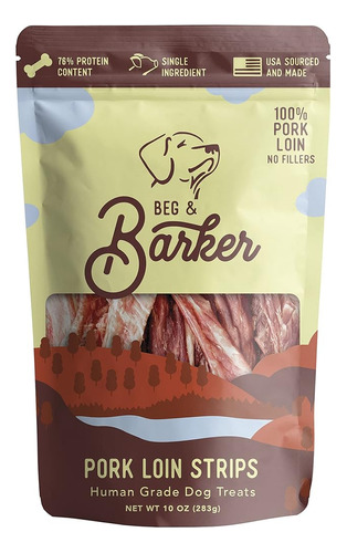 Cecina De Cerdo Beg & Barker Para Perros (10 Oz, Paquete De 