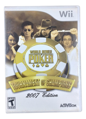 World Series Of Poker Juego Original Nintendo Wii