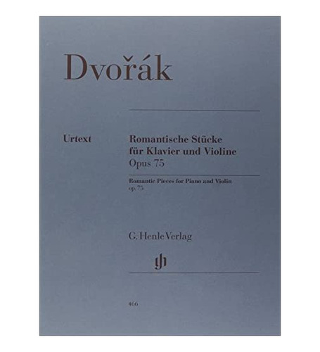 Partituras Para Piano Y Violín Op. 75