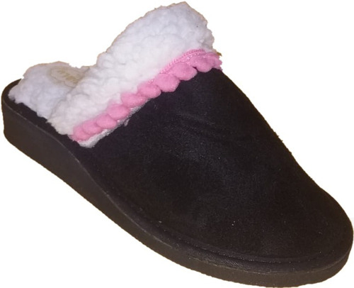 Pantufla Dama Corderito Talle 35/36 Al 39/40