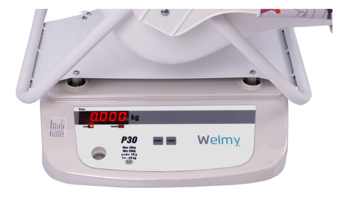 Balança Digital Baby Pediátrica 109e Confort 15 Kg 5g Welmy