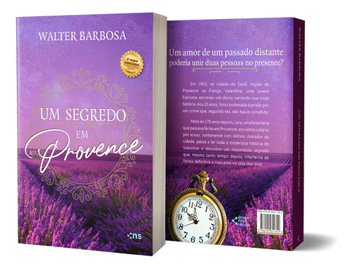 Um Segredo em Provence, de Barbosa, Walter. Editorial Novo Século Editora e Distribuidora Ltda., capa mole em português, 2021