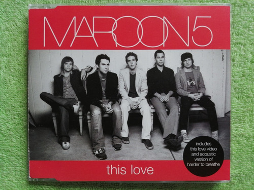 Eam Cd Maxi Single Maroon 5 This Love 2002 + Video Mulitmedi