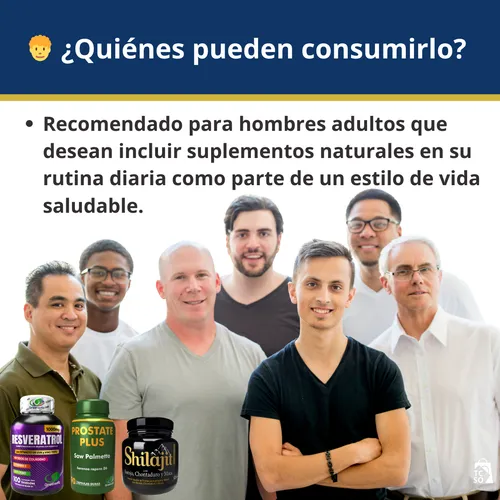 Resveratrol +prostate +shilajit
