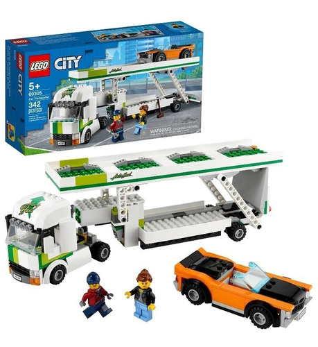 Kit De Construcción Lego City Transportador De Coches 60305