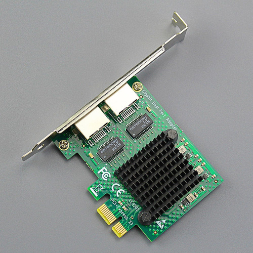 Gigabit Pci-e De Doble Puerto De 10/100/1000 Mbps De Glot...