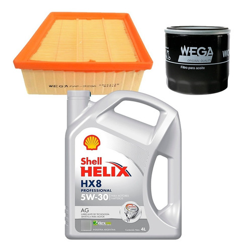 Kit Filtros Aceite Y Aire + Helix Hx8 5w30 Ford Ka 1.5 2016»