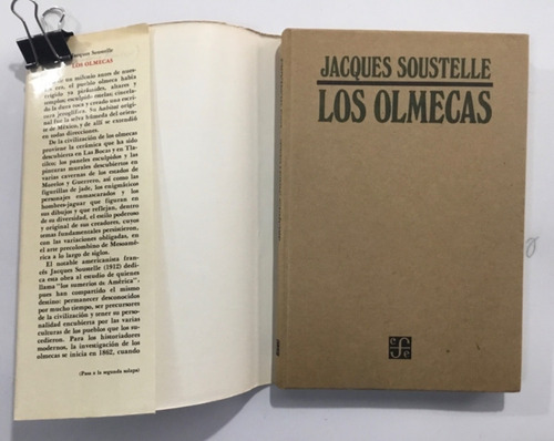 Jacques Soustelle Los Olmecas Fce Primera Ed En Esp 1984 (Reacondicionado)