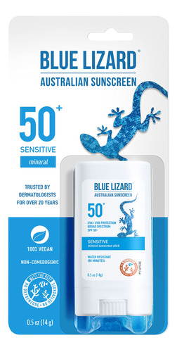 Blue Lizard Protector Solar Mineral Sensible Con Óxido De .