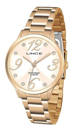 Relógio Feminino Lince Rosé Lrrh136l