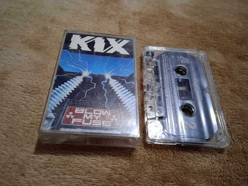 Cassette Kix Blow My Fuse En Formato Cassette (Usado)