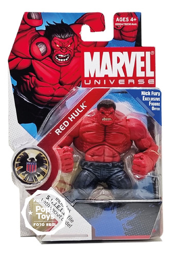 Hasbro - Marvel Universe - 3.75 - Red Hulk Serie 1 No. 28