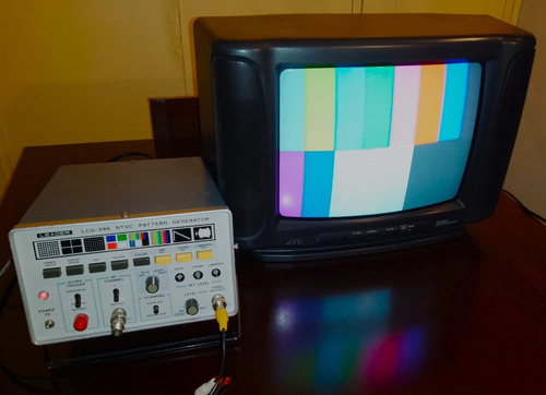 Tv 14  Jvc Crt Color, Calibrado Retro Game!!!