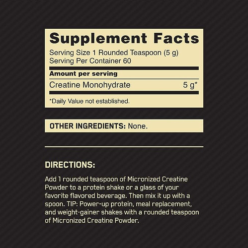 Creatina Micronized - On 300gr