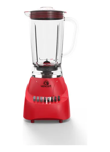 Liquidificador industrial Vencort Power Blade LE1 1250 mL red com