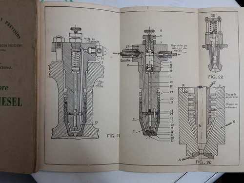 Imagen 4 de 4 de Apuntes Sobre Motores Diesel Incluye Diagramas Plegado