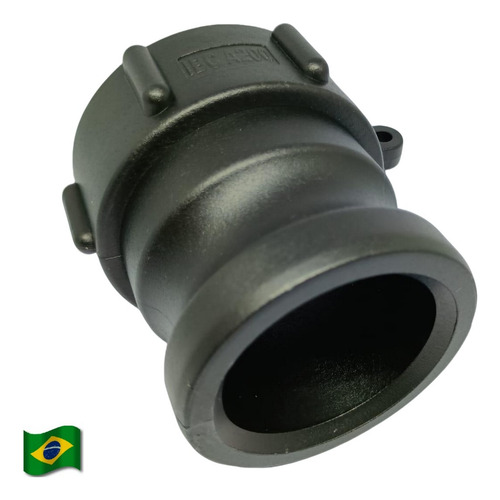 Conexão Adaptador Container Ibc Redução 3/4, 1/2, 1 Ou 2 Pol Item 8 - 2 Polegadas Camlock