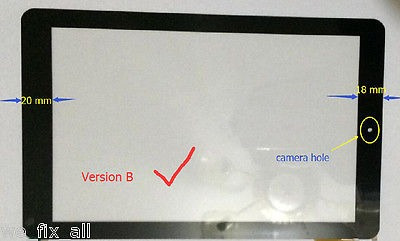 Imagen 5 de 6 de Nuevo Digitalizador Táctil Para Rca Viking Pro 10 Rct6603w47