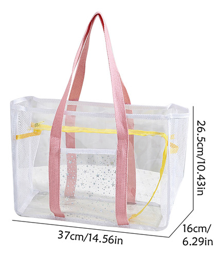 Bolso De Viaje D Para Mujer, Pvc Transparente, Bolsa De Viaj