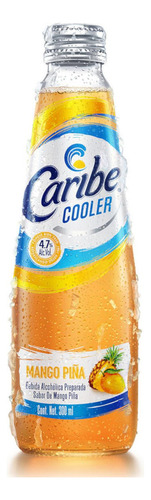 Pack De 12 Licor Caribe Cooler Mango Piña 300 Ml