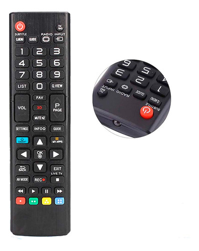 Control Para Tv LG Smart 3d Led, Led, Lcd, Plasma