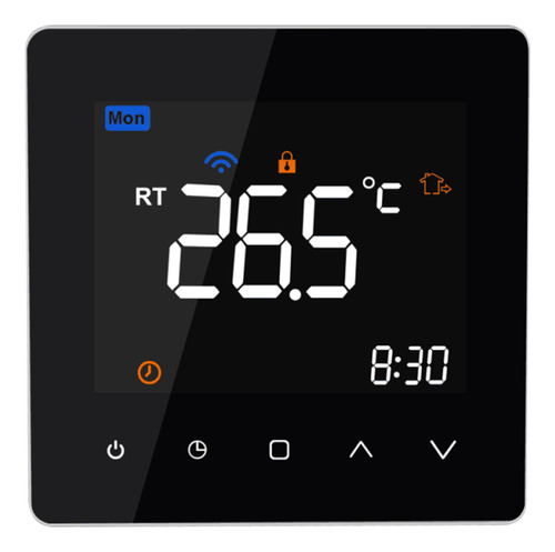 Termostato De Temperatura De Suelo 5a, Wifi, 86 X 86 Mm, Pro