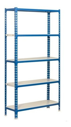 Estanteria Simonrack 5/400 180 X 90 X 40cm Blue/white