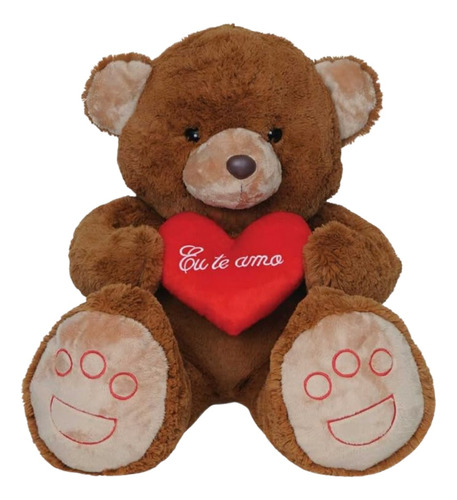 Urso De Pelúcia Grande 70 Cm - Lovely Toys
