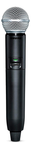 Shure, Glxd2+/sm58, Transmisor Inalámbrico Con Frecuencia Z3 Color Negro