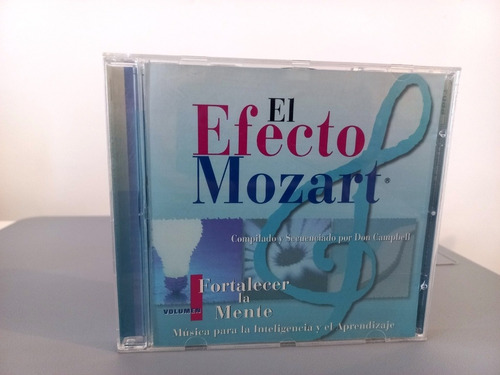 Cd El Efecto Mozart, Fortalecer La Mente Volumen 1 