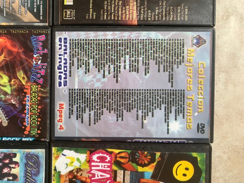 10 Dvd De Videos Musicales En Ingles Chatarrita 60 70 80 90 (Usado)