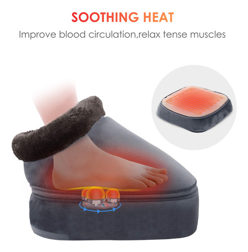 Masajeador De Pies Cómodo Shiatsu Con Calor Para Fascitis Pl
