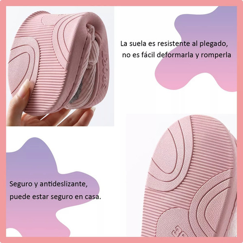 Pantuflas Peluche Mantener Caliente Suaves Y Cómodo Unisex