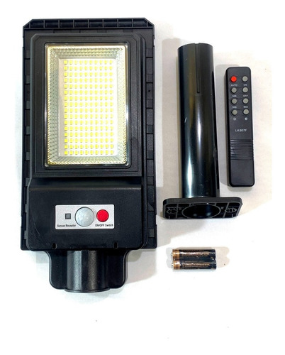 Foco Solar Led 180w Control Sensor Movimiento C/ Soporte F40