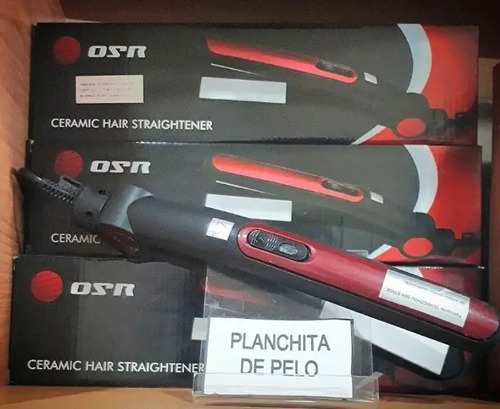 Plancha Planchita De Pelo Frizadora Nova Ceramica Flequillo | MercadoLibre